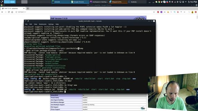Уроки Laravel - Migration примеры работы с базой данных смотреть онлайн