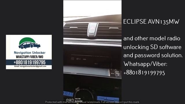 Eclipse AVN 135MW Missing SD and Password Solution смотреть онлайн