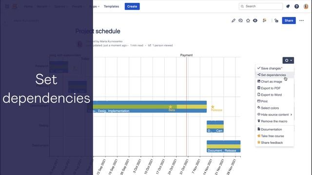How to Build a Gantt Chart in Confluence смотреть онлайн