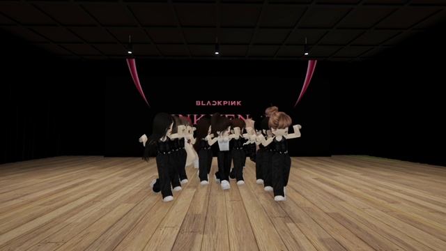 BLACKPINK - ‘Pink Venom’ ROBLOX DANCE PRACTICE VIDEO смотреть онлайн
