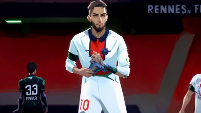 Танцы НЕЙМАРА  видео в стиле аниме, нейронные сети | NEYMAR's Dancing Anime Video, Neural Networks