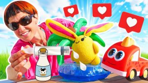 Мама для Лаки – Чем накормить Миними на яхте? Играем с детьми в уход за игрушками