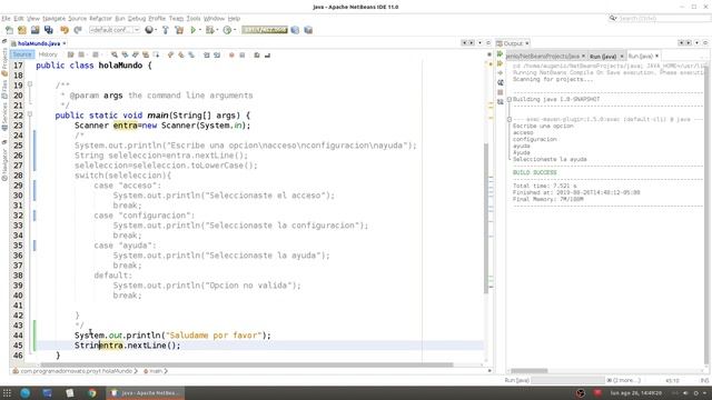 Curso de Java Netbeans Completo☕ [19.- Condicionales con String] смотреть онлайн