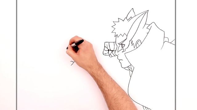 How To Draw Goku UI vs Baryon Naruto | Step By Step | Naruto Ball смотреть онлайн