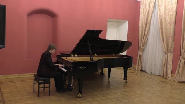 Бах  Прелюдия и фуга си мажор 1 том ХТК.