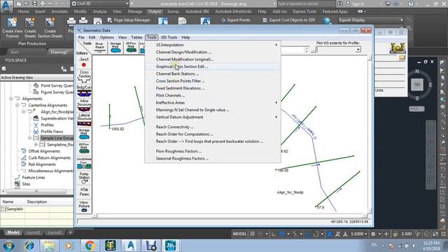 Flood Plain Mapping using HEC-RAS 5.0.3 and Civil 3D 2018 смотреть онлайн