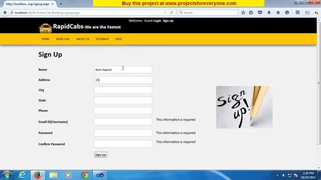 Online Cab / Taxi Booking / Rental Portal Project Website in ASP.Net with C#.Net and Sql Server смотреть онлайн
