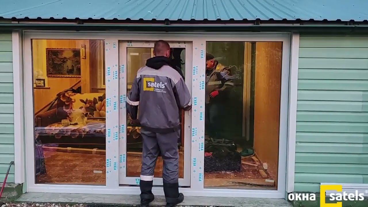 Меняем холодное остекление на теплое. Параллельно-раздвижная система ROTO PATIO Alversa смотреть онлайн