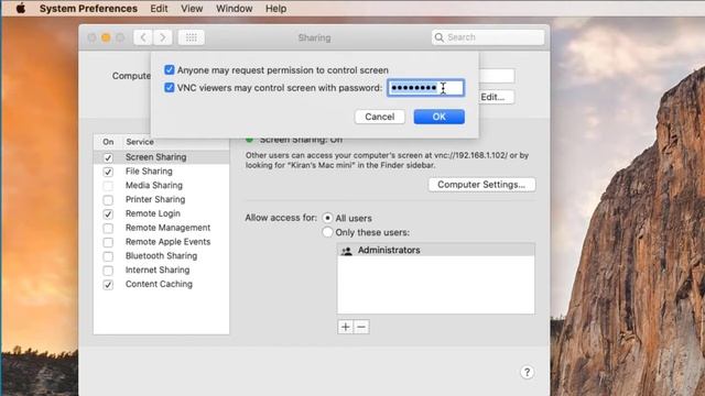How to remotely connect a MAC from PC смотреть онлайн