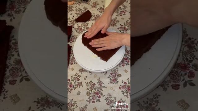 Сборка торта+Как сделать торт сердце , БЕЗ формы? смотреть онлайн