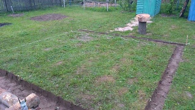 Строительство пруда на дачном участке. Часть 1 смотреть онлайн