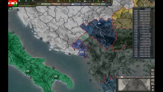 Let's Play Hearts of Iron III TFH Austria-Hungary (WWI mod) - EP01 смотреть онлайн