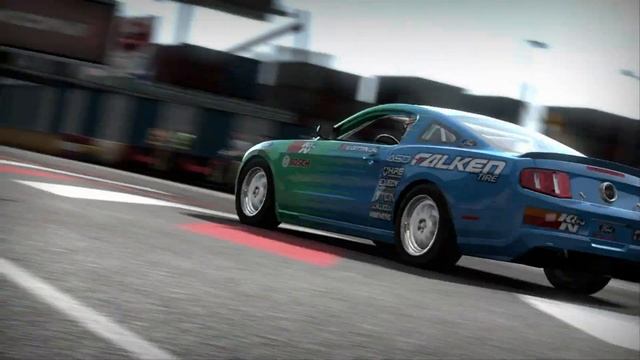 NFS: shift - Ford Mustang Falken Drift смотреть онлайн