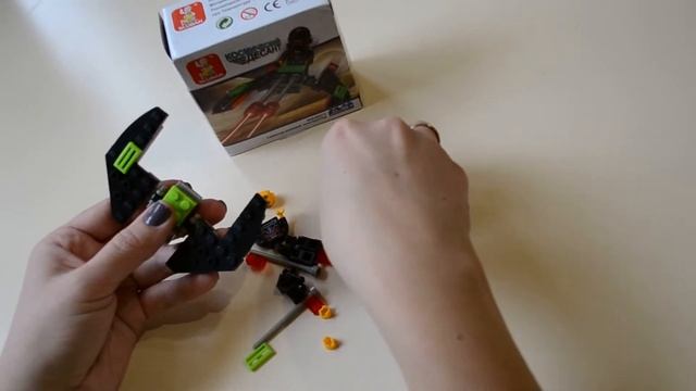 Конструктор "Sluban" "Космическая серия" собираем звездолет... смотреть онлайн