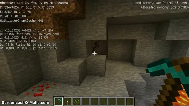 как найти алмазы в игре Minecraft