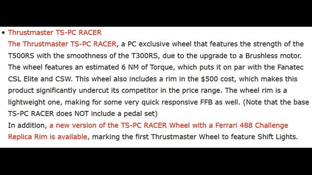 Sim Racing Wheel Buyers’ Guide 2018 смотреть онлайн