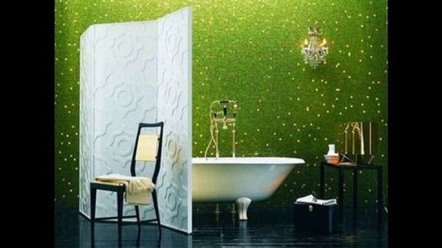 Создаём настроение: элементы мозаики в интерьере ванной смотреть онлайн