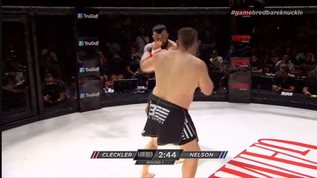 Gamebred Bareknuckle 4: Roy Nelson Vs Dillon Cleckler (Full Fight)