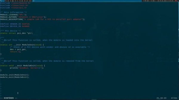 GNU/Linux & PCI (Express) - Part  6: A Linux Driver for a PCI(e) device