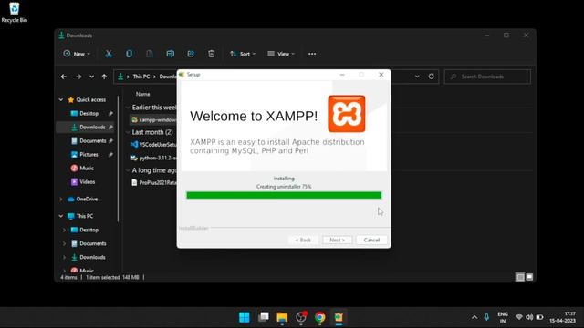 HOW TO INSTALL XAMPP ON WINDOWS 11|PraveenTechVlogs. смотреть онлайн