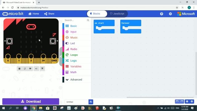 Онлайн-уроки | Программирование c BBC micro:bit | Урок 1 смотреть онлайн
