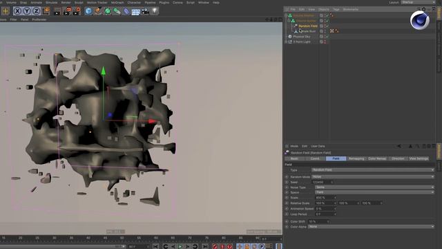 Tip - 239: Turn A Noise Into A Volume Mesh In Cinema 4D