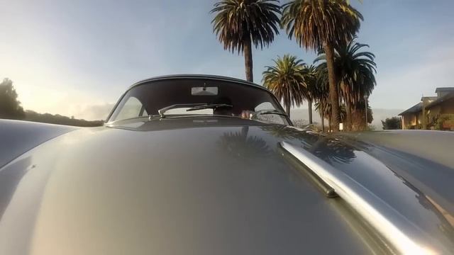 1957 Porsche 356 Coupe Silver смотреть онлайн