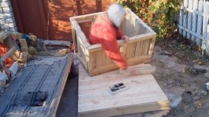 Будка для собаки за 10 мин своими руками. Build a doghouse in 10 minutes