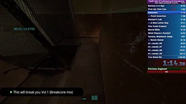 HALF-LIFE 2 SPEEDRUN FUN% HL1 MOVEMENT я простыл Пытаюсь сделать рек