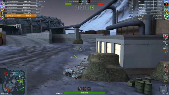 Обзор M4/FL10 WoT Blitz смотреть онлайн