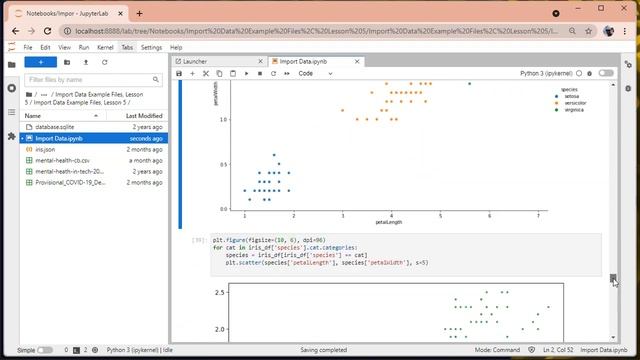 Seaborn scatter and hist смотреть онлайн
