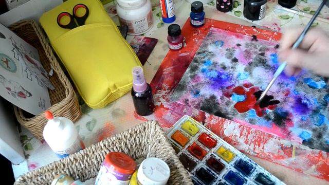 Фон космос / DIY Galaxy смотреть онлайн