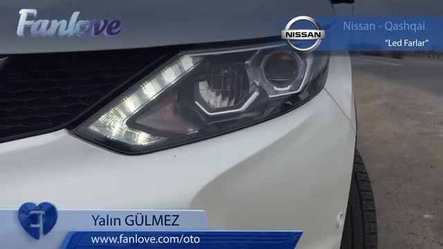 Yeni Nissan Qashqai’ın LED farları. смотреть онлайн