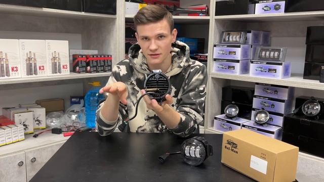 Обзор на Светодиодные Противотуманные фары для Ford Focus, Ford Kuga смотреть онлайн