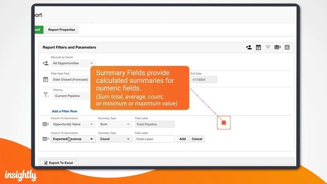 Advanced CRM Reporting: Creating a Custom Report in Insightly CRM смотреть онлайн
