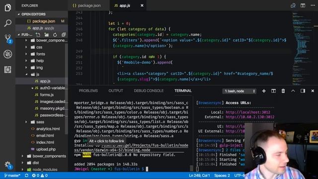 Updating an Old jQuery Web App - Live Coding with Jesse смотреть онлайн