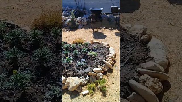 Обзор нашего двора. Это только начало. Беседка, пруд и многое другое.