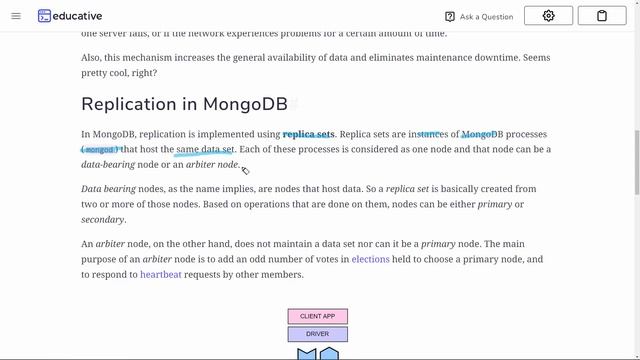 MongoDB Intro: 38 Explicando el Concepto de Replica Sets para Aumentar la Disponibilidad смотреть онлайн