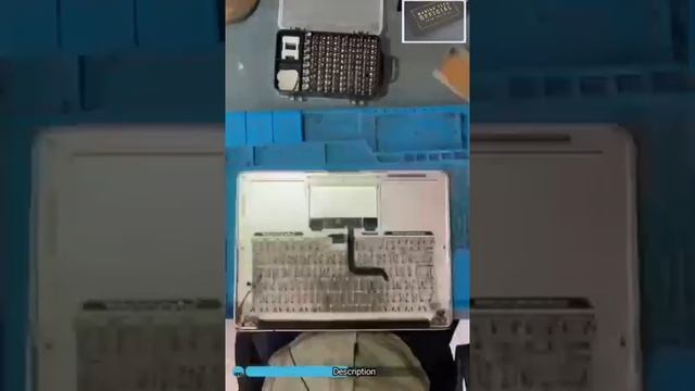 Apple macbook Air A1466 Keyboard replace in Hindi # Laptop chip level repairing # Apple repairing смотреть онлайн