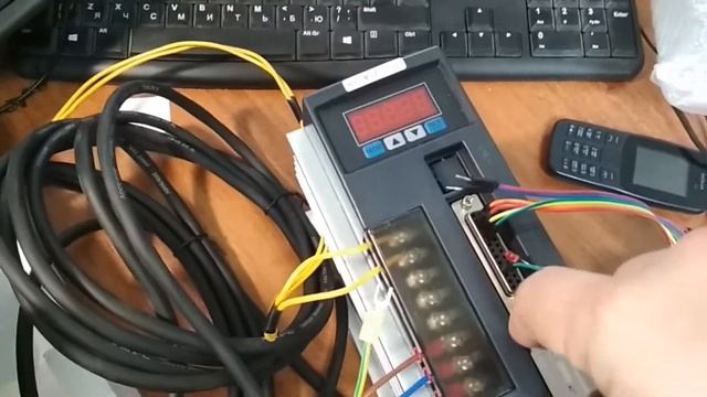 Servo AASD Reverse for Step Dir mode | Alarm | Restore default settings смотреть онлайн