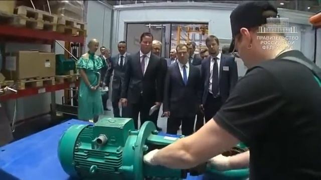 Посещение завода по производству насосного оборудования компании Wilo смотреть онлайн