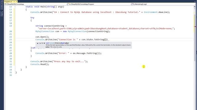 C# and MySQL : How to Connect to MySQL Database using localhost (127.0.0.1) смотреть онлайн