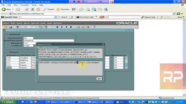 Oracle Forms Tutorial urdu/Hindi Lecture 11 смотреть онлайн
