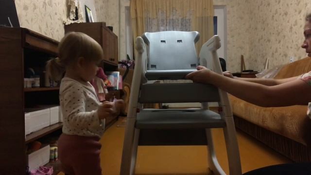 Обзор на стульчик для кормления babyton два в одном/трансформер. смотреть онлайн
