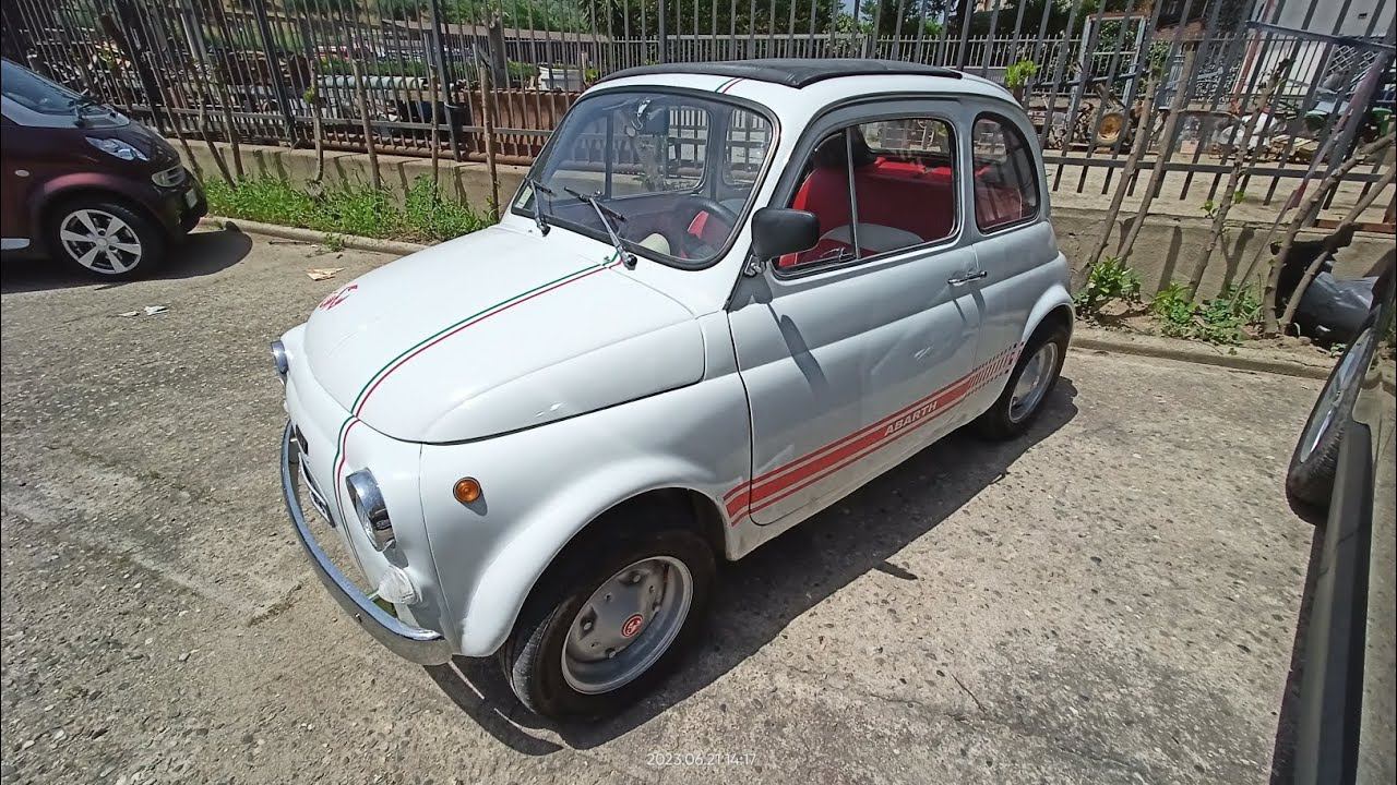 Fiat 500 Abarth, 1970. Оригинал 