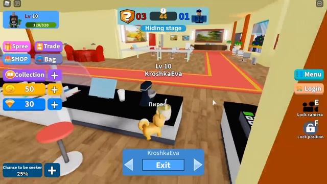 ПРЯТКИ НАОБОРОТ! ЛОВЕЦ УБЕГАЕТ...Roblox Hide and Seek смотреть онлайн
