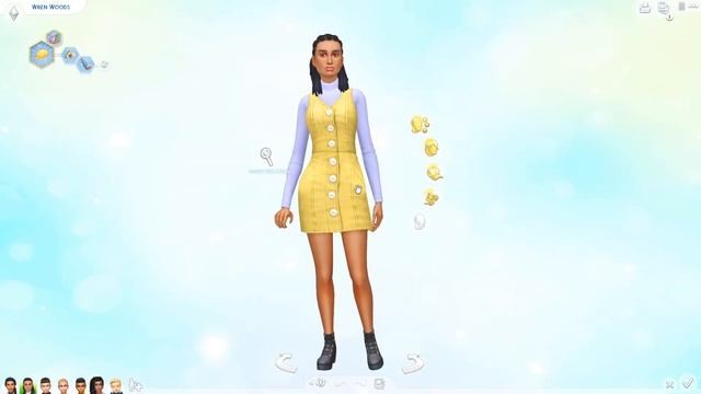 The sims 4|Making over my sims with MAXIS MATCH CC!! смотреть онлайн