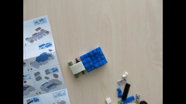 Как собрать полицейскую машину из набора LEGO (Лего)? смотреть онлайн