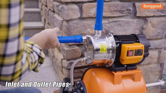 TOPSHAK WP4 Domestic Booster Water Pump - Banggood Tool Sets смотреть онлайн