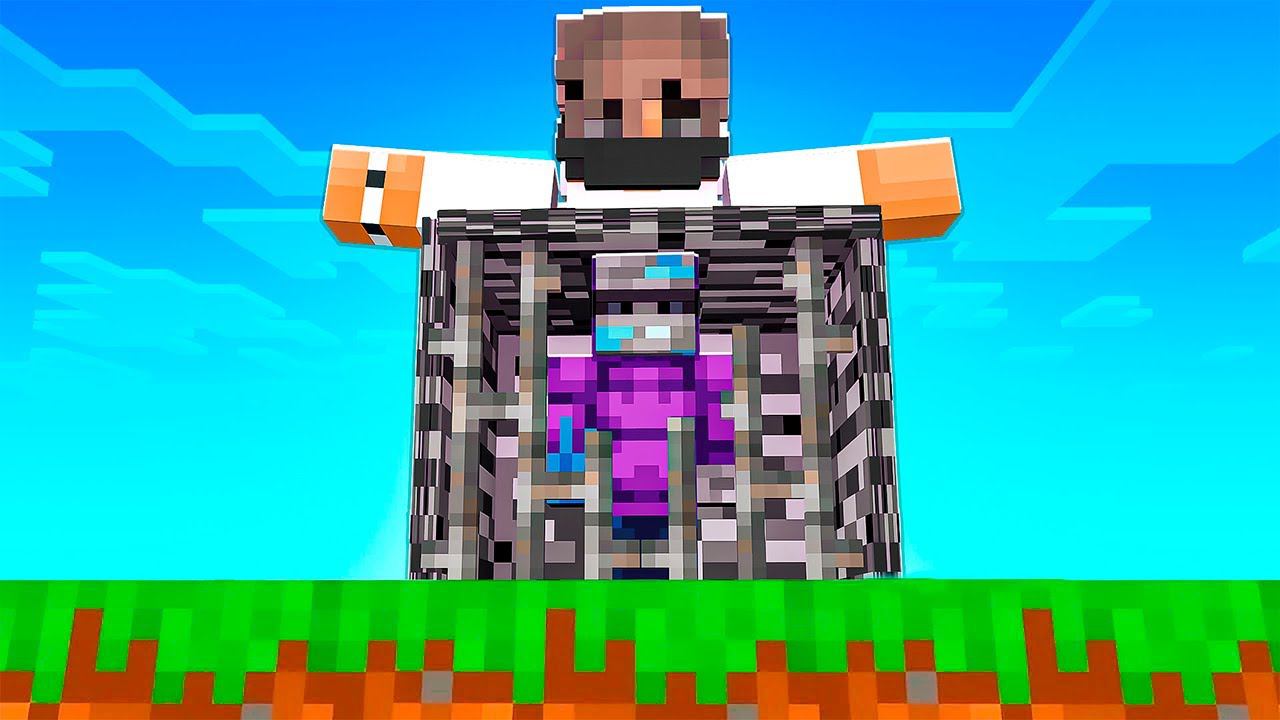 Майнкрафт, но Я Закрыл ЮТУБЕРА в ТЮРЬМЕ... смотреть онлайн